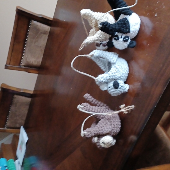 4 animal Hanging planters - Picture 3 of 3